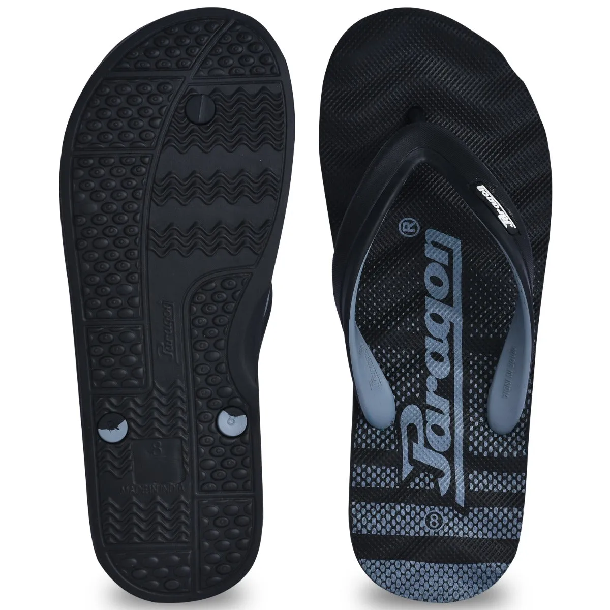 Paragon  HWK3721G Men Stylish Lightweight Flipflops | Casual & Comfortable Daily-wear Slippers for Indoor & Outdoor | For Everyday Use