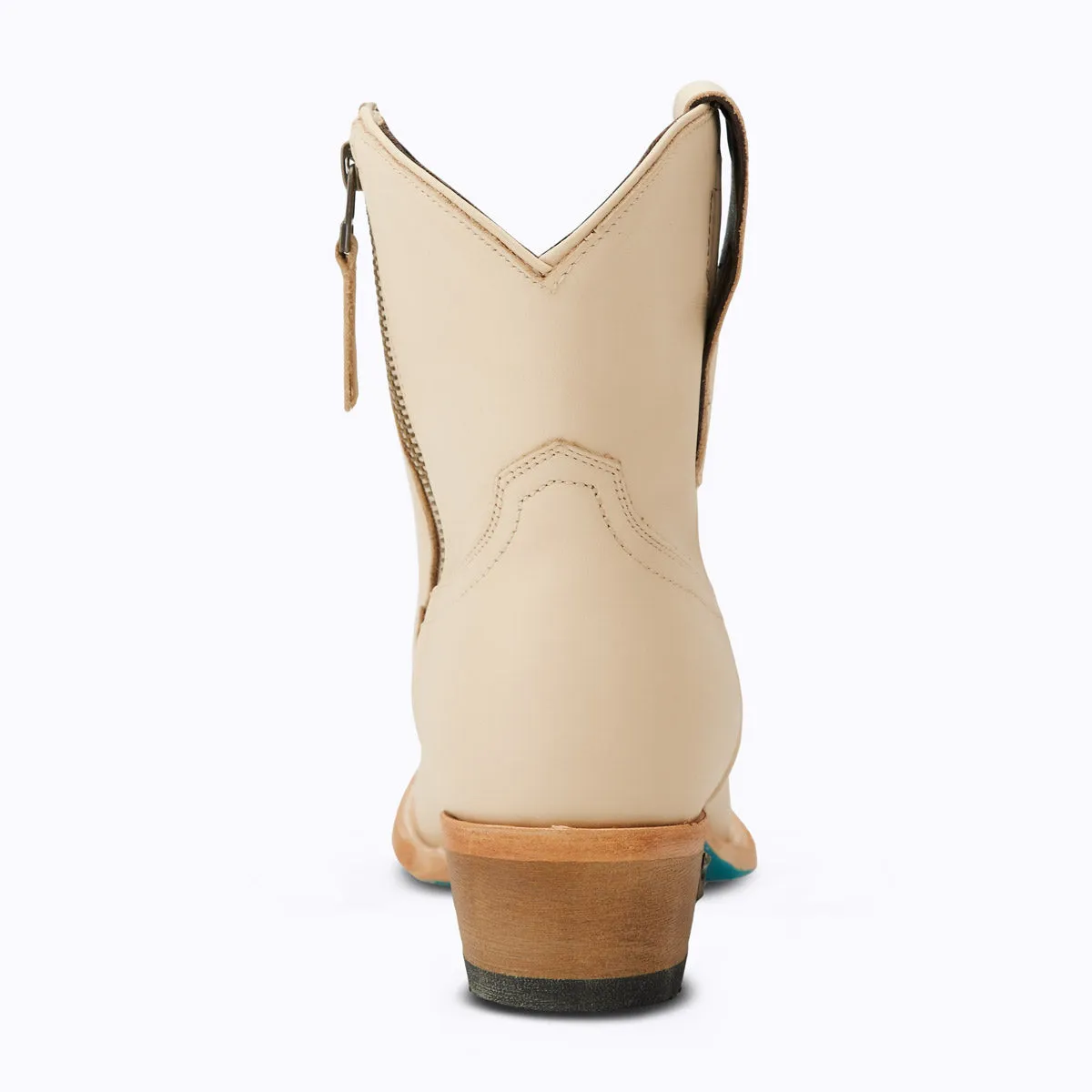 Plain Jane Bootie - Pale Ivory