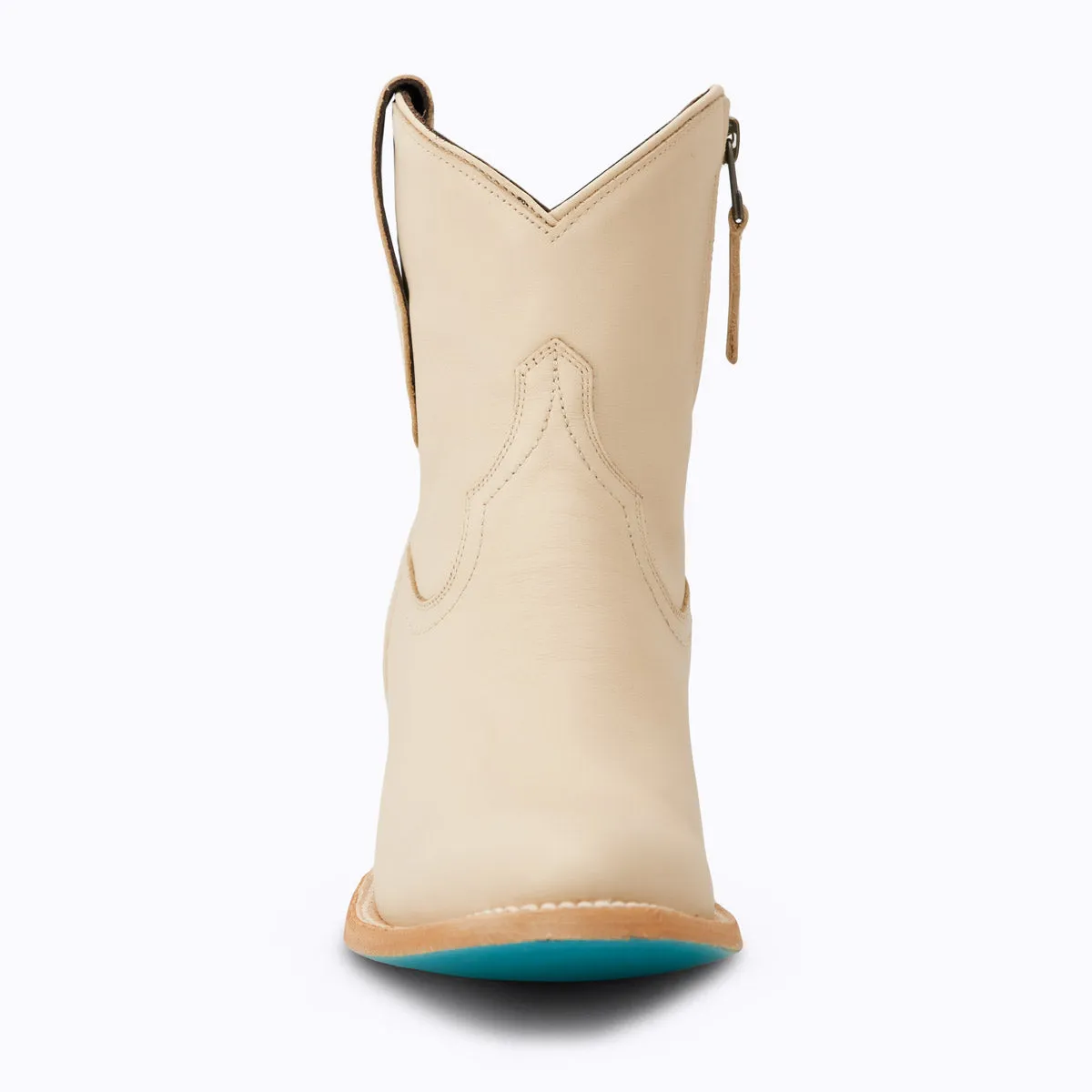 Plain Jane Bootie - Pale Ivory