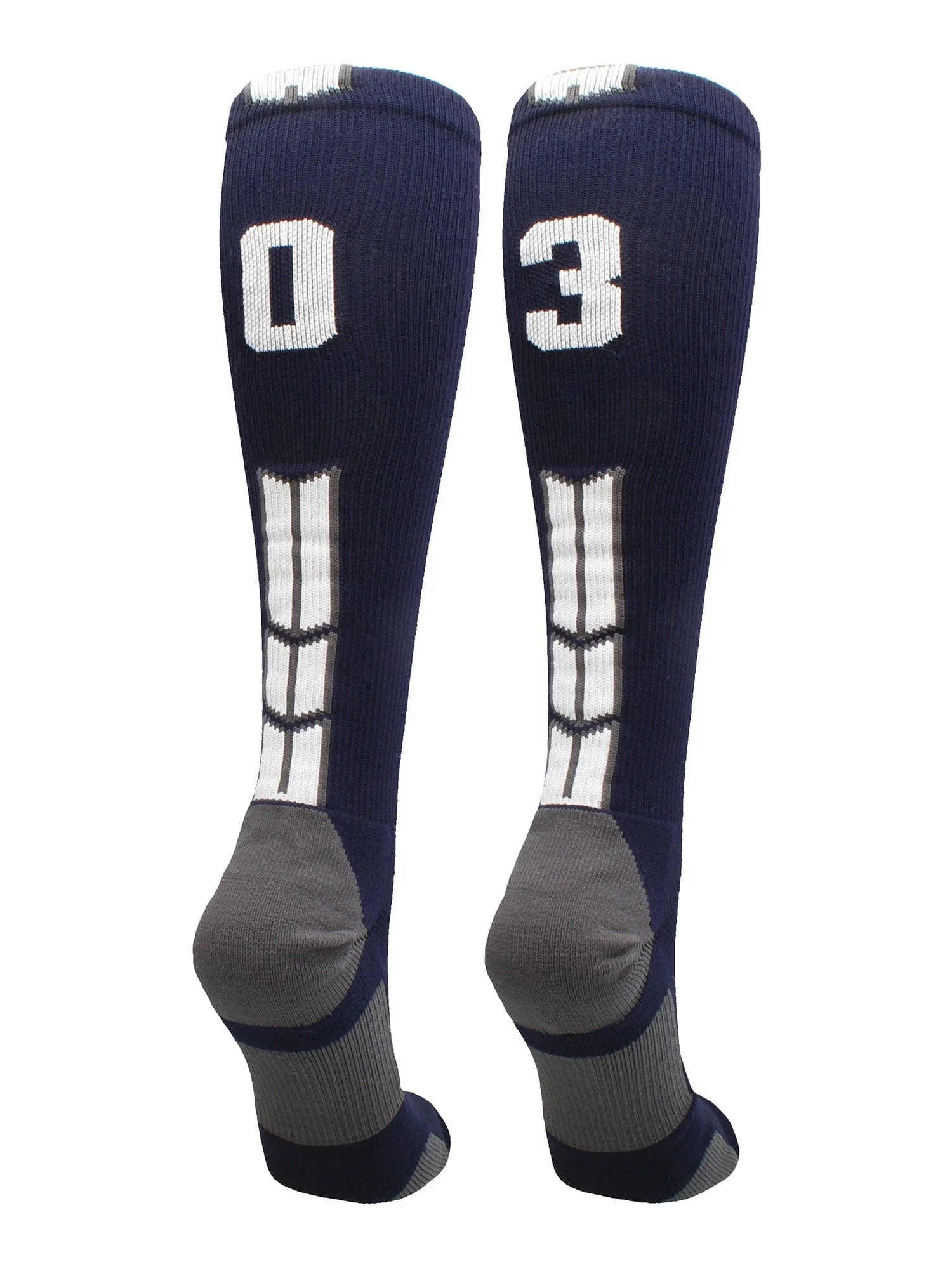 Player Id Jersey Number Socks Over the Calf Length Navy White