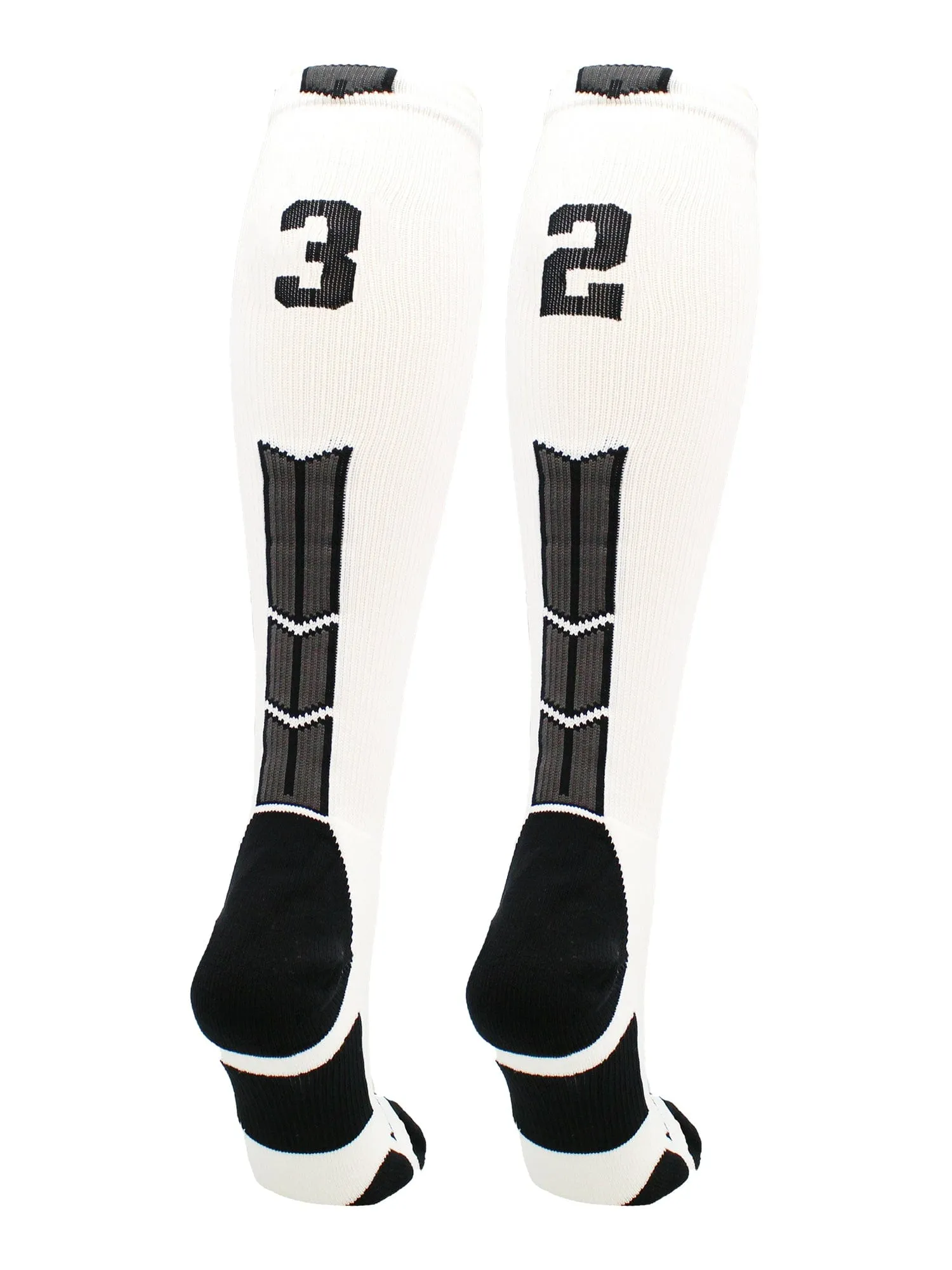 Player Id Jersey Number Socks Over the Calf Length White Black