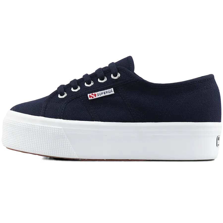 Superga 2790 Flatform Navy-Full White