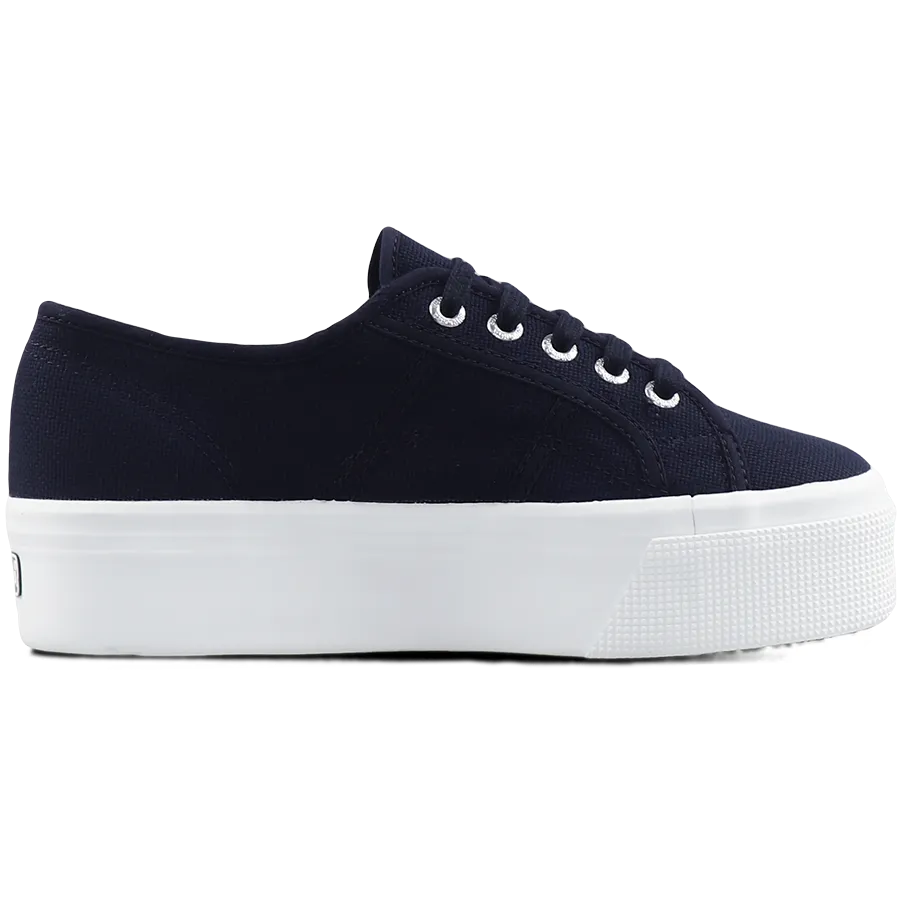 Superga 2790 Flatform Navy-Full White