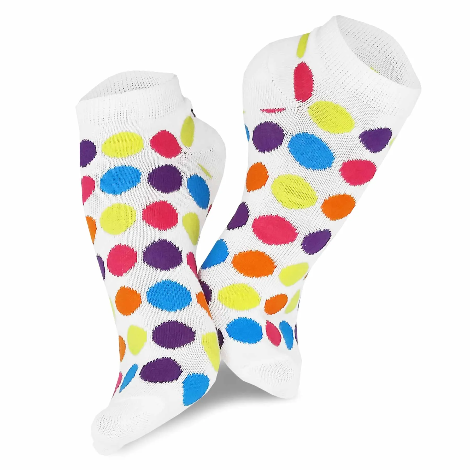 TeeHee Socks Women's Casual Polyester No Show Assorted 12-Pack (31045)