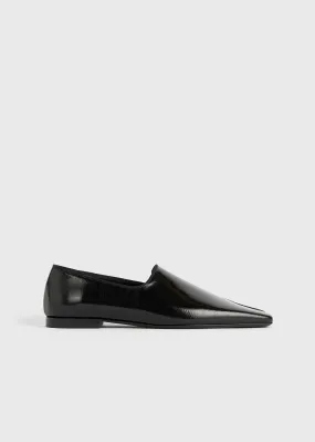 The Piped Loafer black