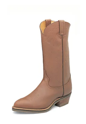 Tony Lama Men's Natural Retan Western Round Toe Cowboy Boots