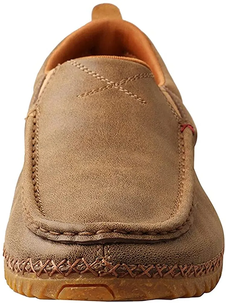 Twisted X Men'sSlip-On Zero-X Loafer - Handcrafted Bomber Casual Loafer Shoes