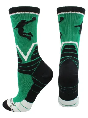 Victory Basketball Socks with Player in crew length